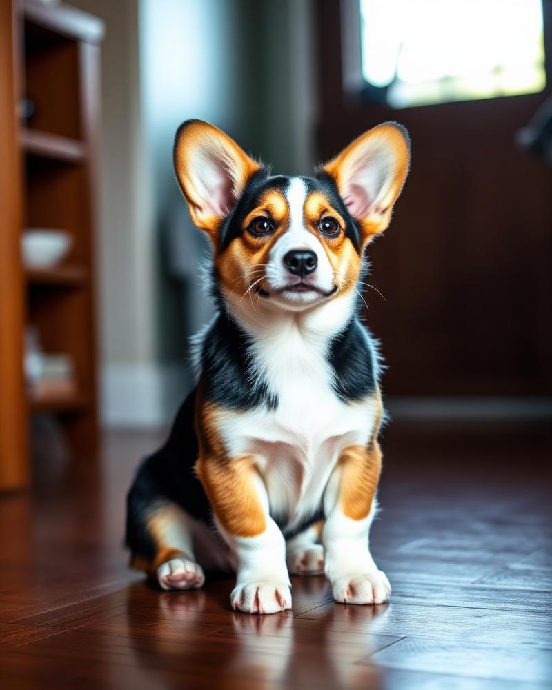Luna, a Corgi